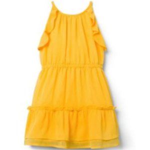 NWT Janie and Jack Flouncy Golden Yellow Dress - Size 4
